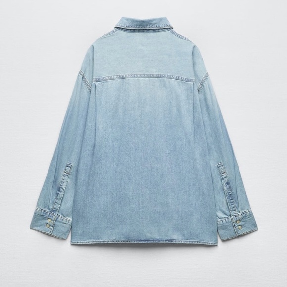DENIM SHIRT - Picture 3 of 6